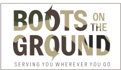 Logo for Boots on the Ground Catering LLC